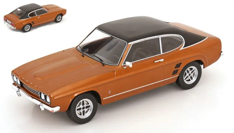 FORD CAPRI MK I GXL 1973 BROWN/BLACK 1