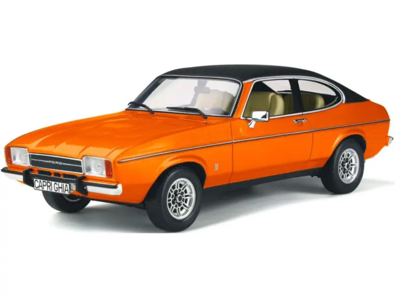 Ford Capri Mk2 3.0L V6 Ghia Phoenix Orange Black 1974 1