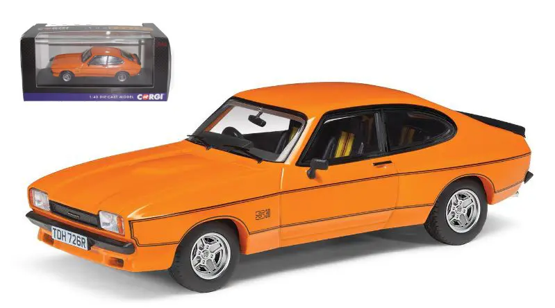 FORD CAPRI Mk2 3.0S X-PACK SIGNAL ORANGE 1