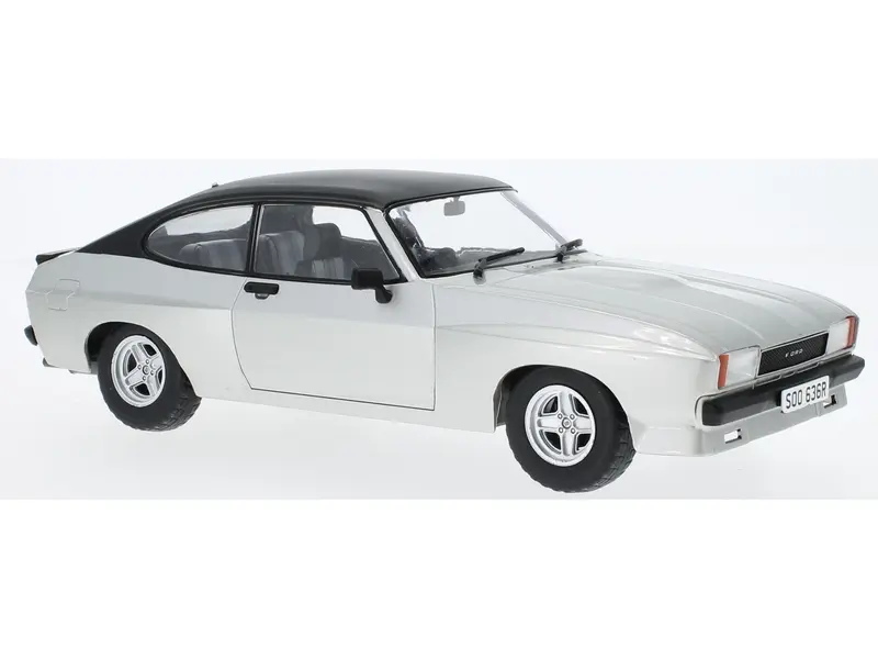 Ford Capri Mk2 X-Pack Silver/Matt Black Reg SOO 636R Famous 70/80s TV Car 1