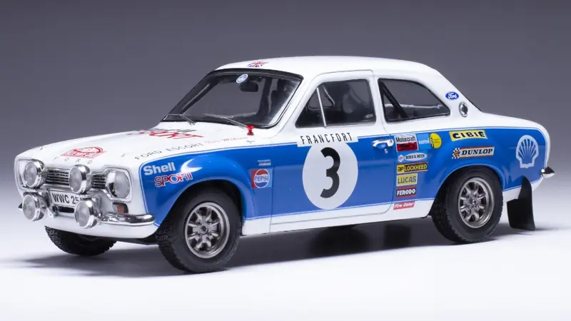 FORD ESCORT MK I RS 1600 N.3 RALLY MONTE C.1973 MAKIN.-LIDD1