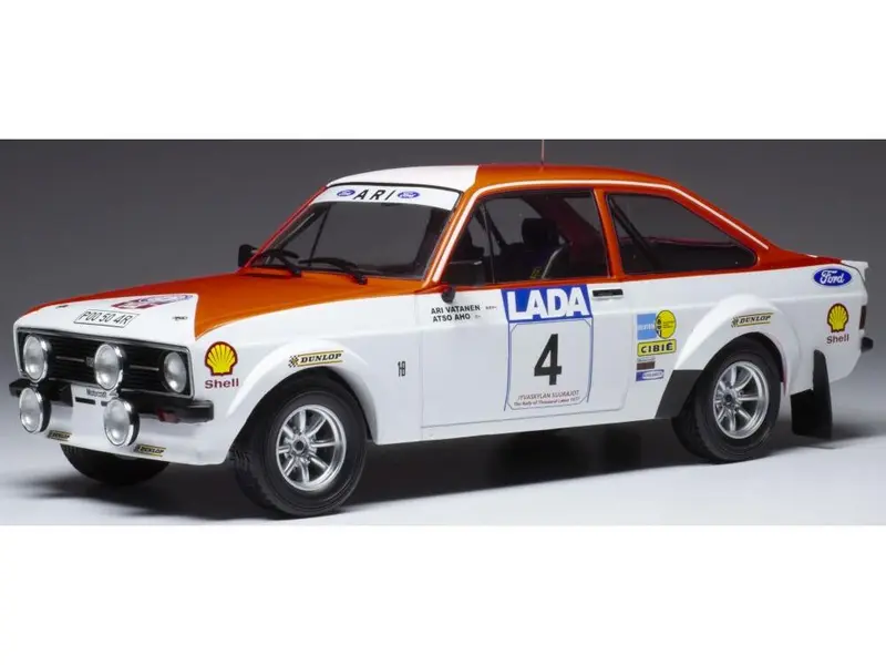 Ford Escort Mk2 RS 1800 #4 A.Vatanen/A.Aho 1000 Lakes Rally 1977 1