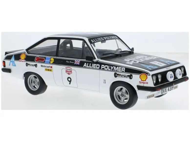 Ford Escort Mk2 RS2000 #9 A Vatanen P Bryant Winner Texaco Tour of Britain Rally 1976 1