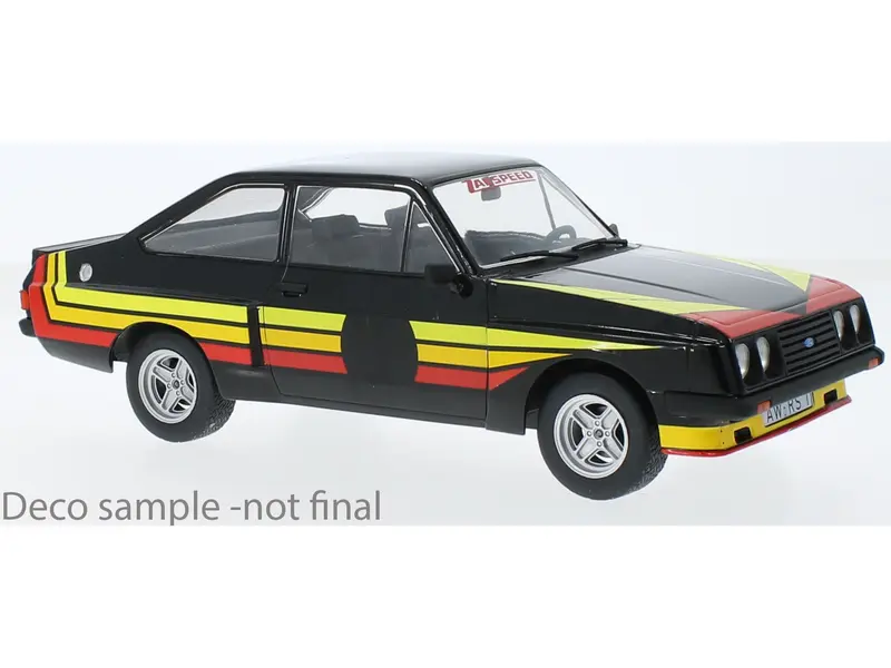 Ford Escort Mk2 RS2000 X Pack Black with Zakspeed Decals 1