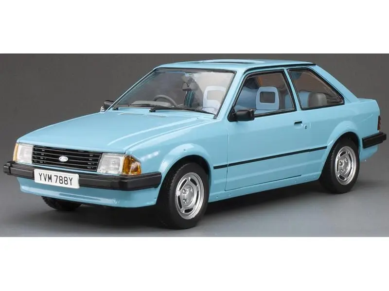 Ford Escort Mk3 GL 1981 RHD Caribbean Blue UK Exclusive - Limited Edition 200pcs 1