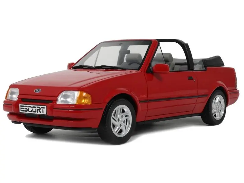Ford Escort Mk4 XR3i Cabriolet Flamenco Red 1986 1