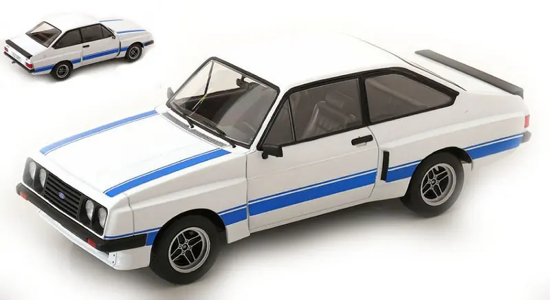 FORD ESCORT MKI II RS 2000 X-PACK 1977 WHITE/BLUE DECALS 1