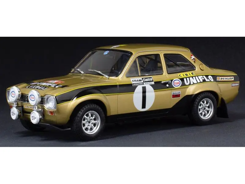 Ford Escort MkI RS 1600 #1 R.Clark/J.Porter Old Gold Welsh Rally 1972 1