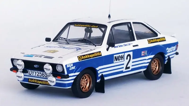 FORD ESCORT MKII 2nd SWEDISH RALLY 1982 VATANEN-HARRYMAN 1