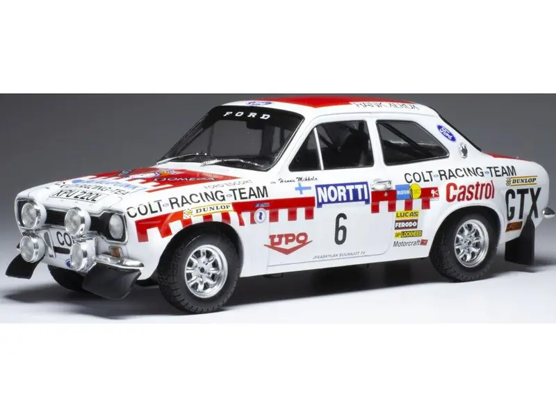 Ford Escort MKk1 RS 1600 #6 H.Mikkola/J.Davenport 1000 Lakes Rally 1974 1