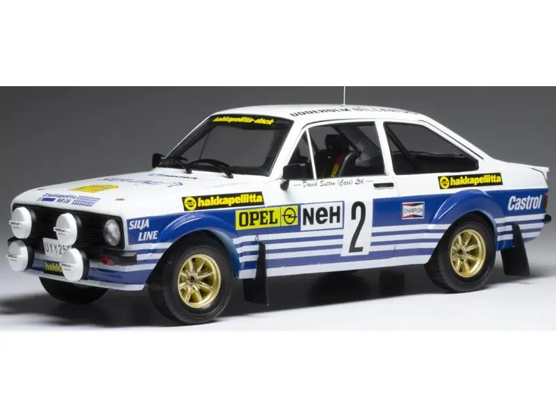 Ford Escort MKk2 RS 1800 #2 A.Vatanen/T.Harryman Rallye Sweden 1982 1