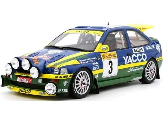 Ford Escort RS Cosworth Blue P.Bernardini Rallye Monte Carlo 1996 1