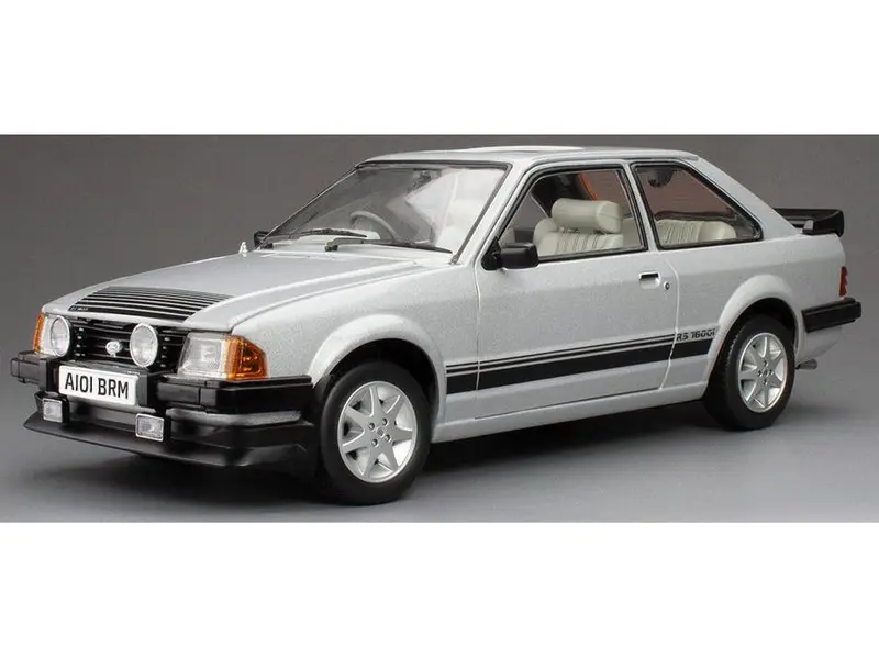 Ford Escort RS1600i 1984 Strato Silver RHD UK Exclusive - Limited Edition 360pcs 1