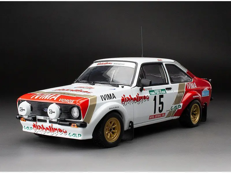 Ford Escort RS1800 #15 Santos and Oliveira Rallye de Portugal Vinho do Porto 1983 1