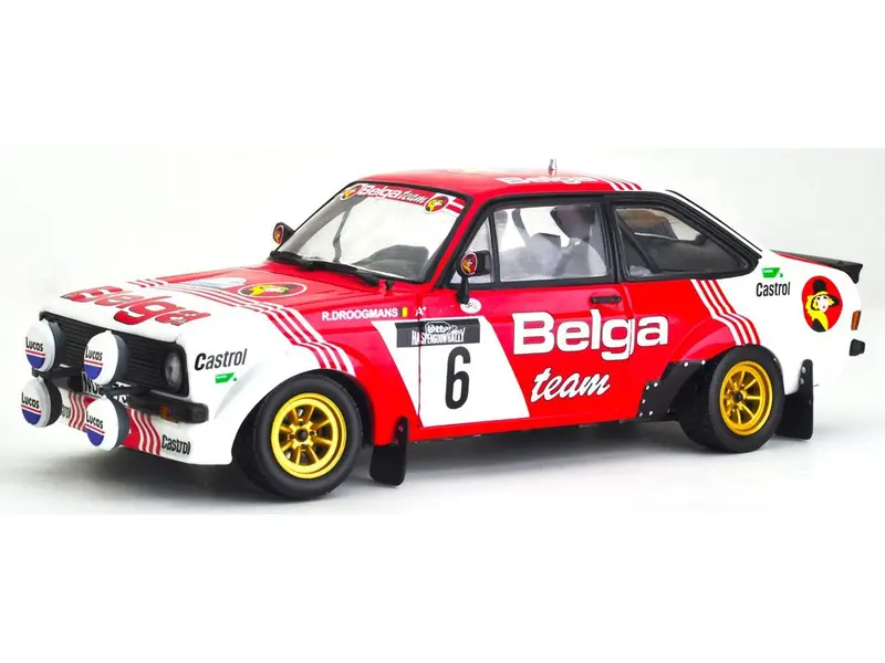 Ford Escort RS1800 #6 1982 Haspengouw Rally R.Droogmans/R. Joosten Limited 480pc 1