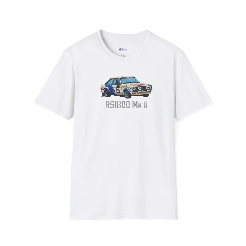 Ford Escort RS1800 Mk II - Pop Art - Unisex T-Shirt with model designation