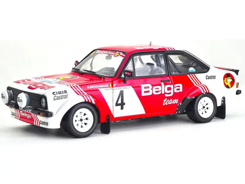 Ford Escort RS1800 Mk2 #4 R.Droogmans R.Joosten 4th Lotto Haspengouw Rally 1981 1