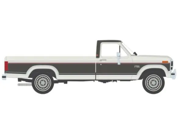 Ford F-150 XLT White/Grey 1986 1
