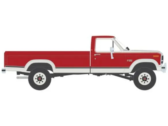 Ford F-250 XLT Lariat Red/White 1984 1