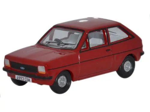 Ford Fiesta Mk1 Venetian Red 1