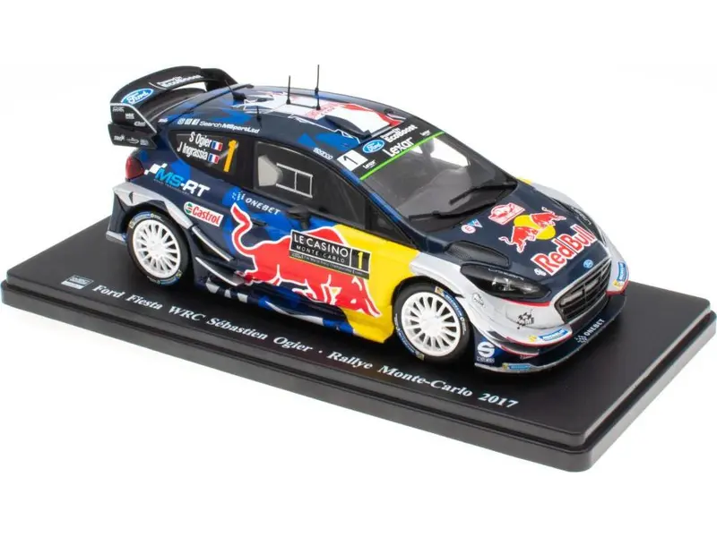 Ford Fiesta WRC Sebastien Ogier Rallye Monte Carlo 2017 1