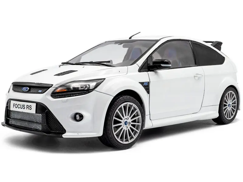 Ford Focus RS Mk2 2009 Frozen White Metallic 1
