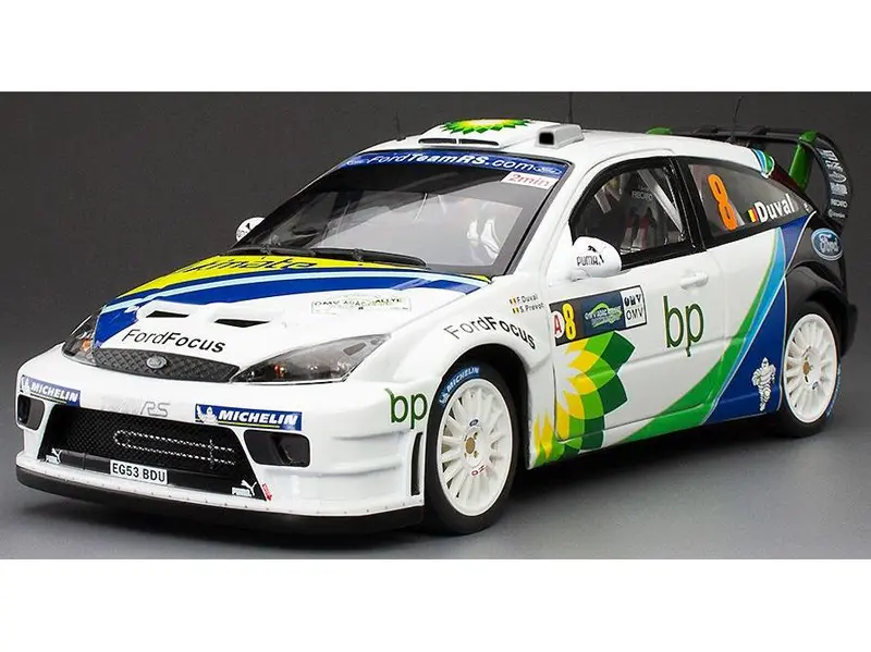 Ford Focus RS WRC '04-#8 F.Duval/S.Prevot 2nd Rally Deutschland 2004 (999pcs) 1