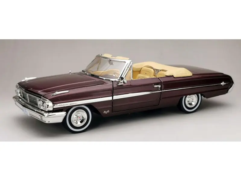 Ford Galaxie 500 XL Convertible Dark Red 1964 1