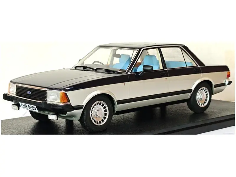 Ford Granada 2.8 Ghia Sapphire Blue/Silver 1