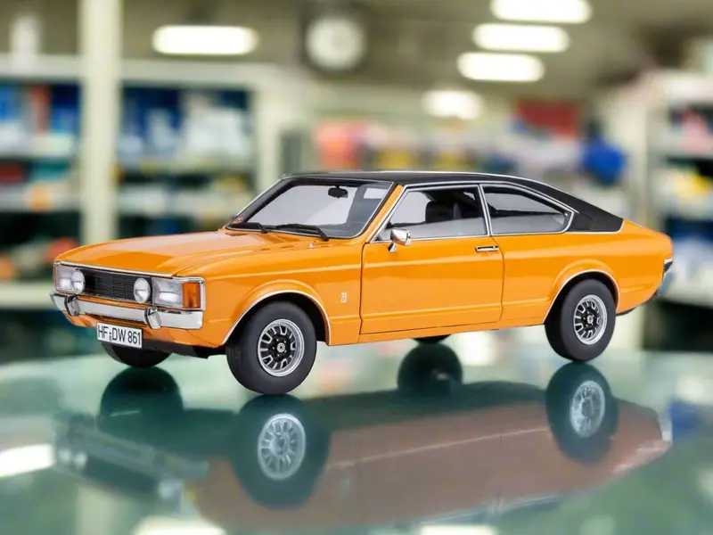 Ford Granada Consul Coupe GT 2.3 Signal Orange/Black Roof 1