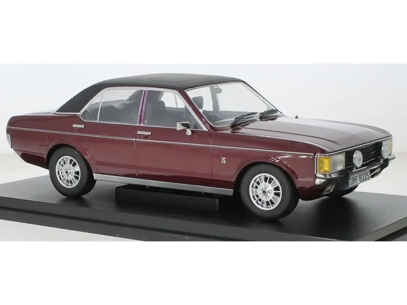Ford Granada Mk1 1975 RHD Metallic Red Matt Black UK Exclusive 1