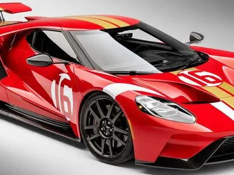Ford GT Heritage Edition Alan Mann Red 2022 1