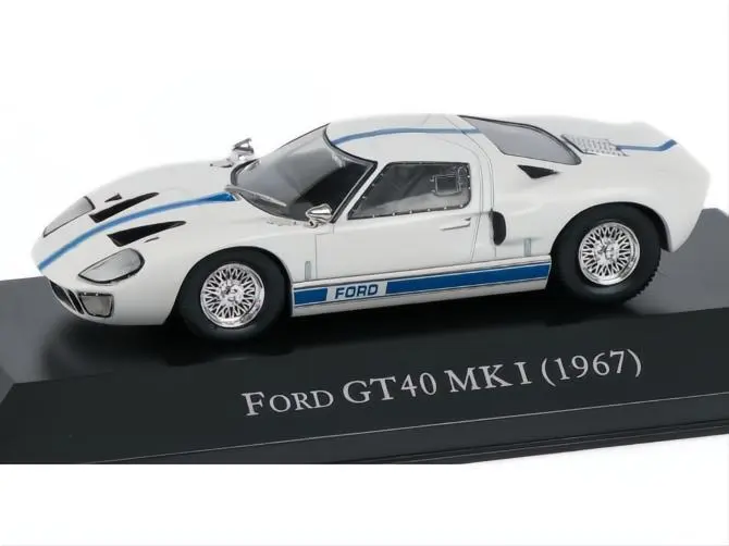 Ford GT40 Mk1 White 1967 1