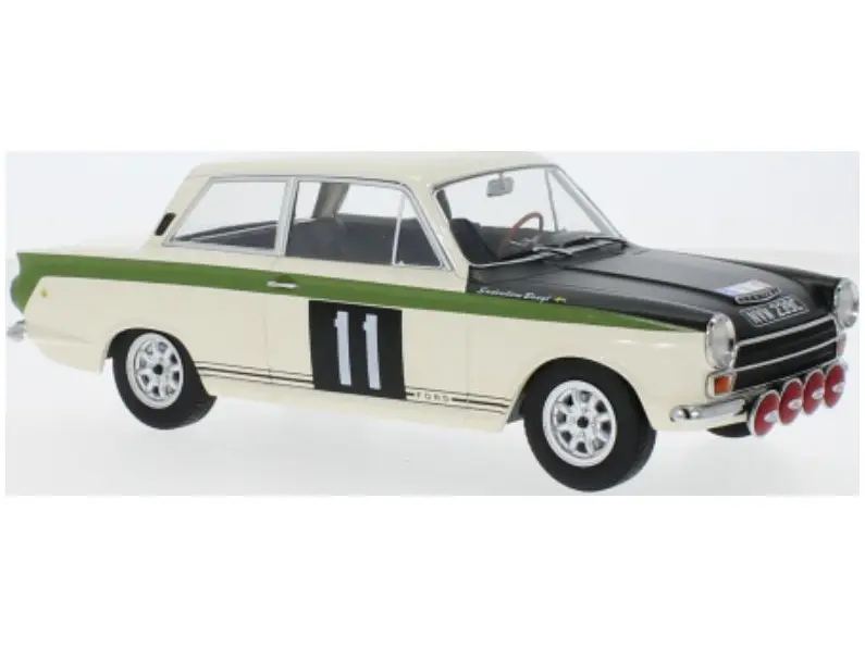 Ford Lotus Cortina Mk1 #11 B Söderström G PalmWinner RAC Rally 1966 1