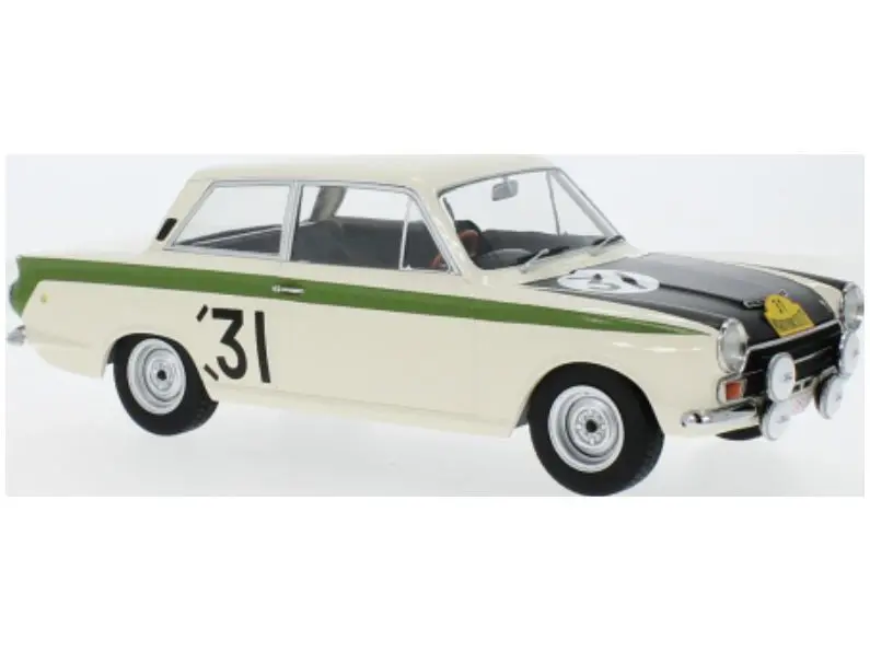 Ford Lotus Cortina Mk1 #31 J Ickx G Staepelaere Marathon de la Route 1966 1