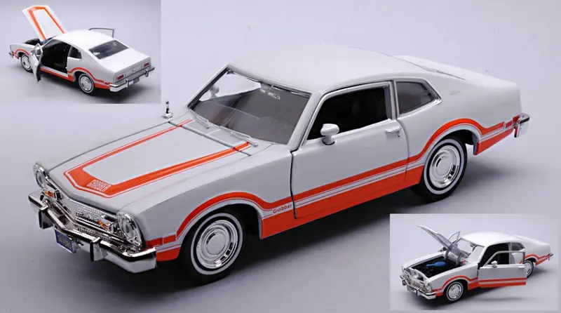 FORD MAVERICK GRABBER 1974 ORANGE/WHITE TIMELESS LEGEND 1