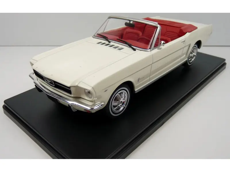Ford Mustang Convertible 1965 White 1