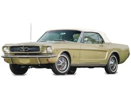 Ford Mustang Convertible Gold/Beige 1965 1