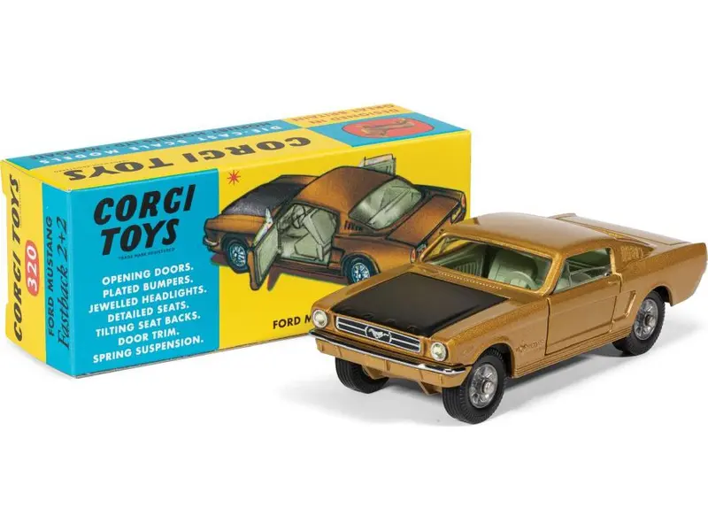 Ford Mustang Fastback Coupe Gold/Black 1