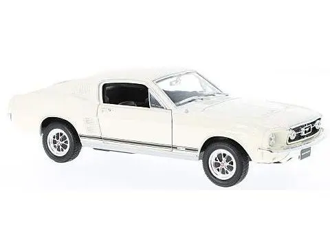 Ford Mustang GT 1967 White/Cream 1