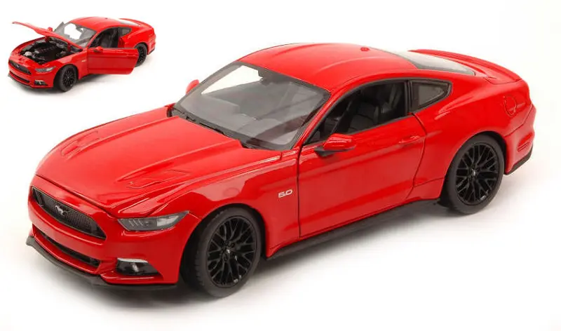 FORD MUSTANG GT 2015 RED 1