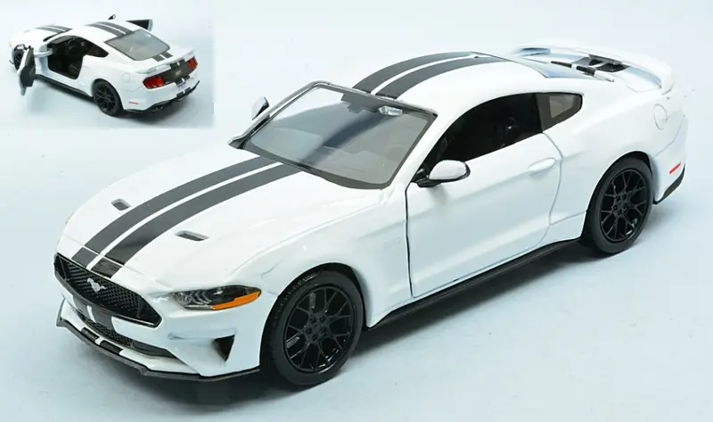 FORD MUSTANG GT 2018 WHITE 1