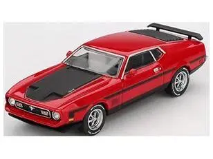 Ford Mustang MACH1 1971 Race Red (LHD) Blister Packaging 1