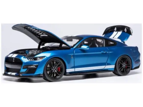Ford Mustang Shelby GT 500 Blue/White 2022 1