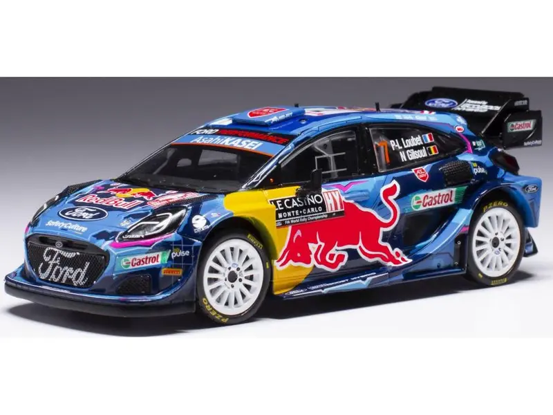 Ford Puma #7 WRC1 Rally Monte Carlo 2023 P.-L. Loubet/N.Gilsoul 1
