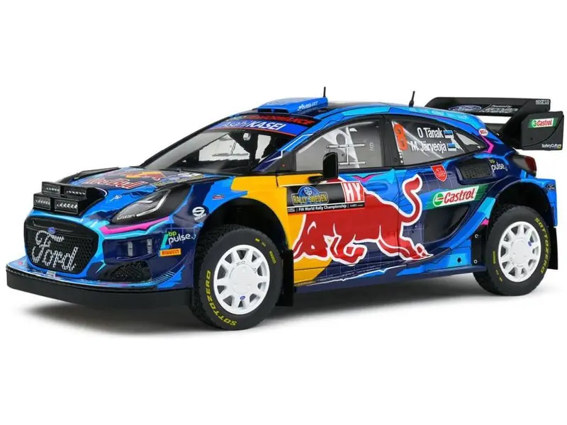 Ford Puma Rally1 Hybrid #8 Winner Rally Sweden Tanak/Järveoja 1