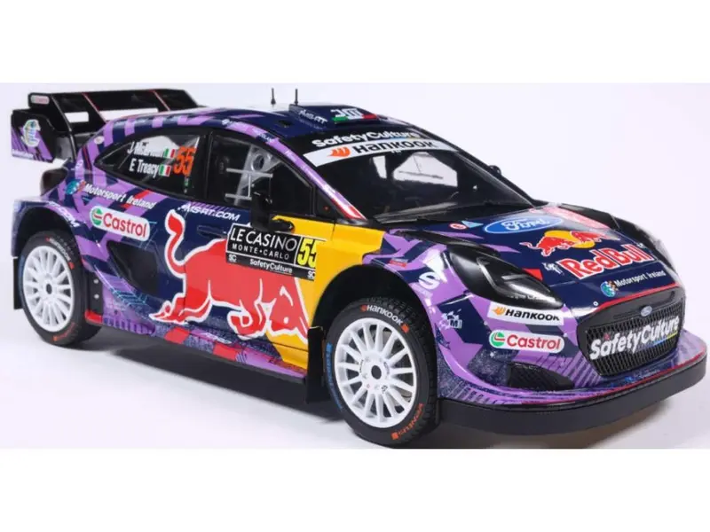 Ford Puma RALLY1 Hybrid Rallye Monte Carlo 2025 #55 McErlean/Treacy 1
