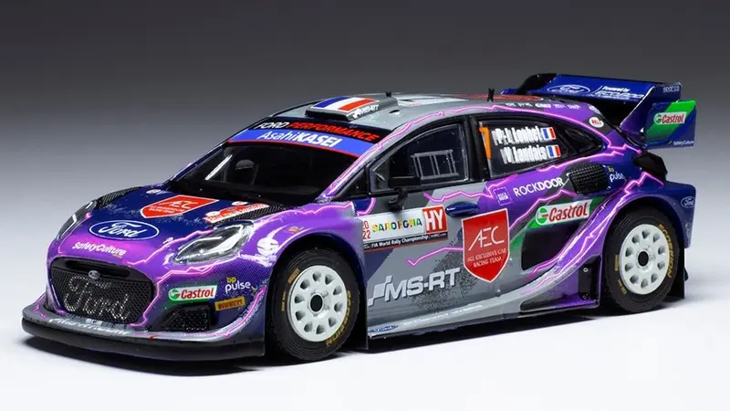 FORD PUMA RALLY1 N.7 RALLY SARDEGNA 2022 LOUBET/LANDAIS 1