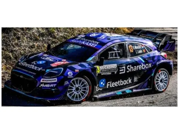 Ford Puma Rally1 Rallye Monte Carlo 2026 #13 G.Munster/L.Louka 1