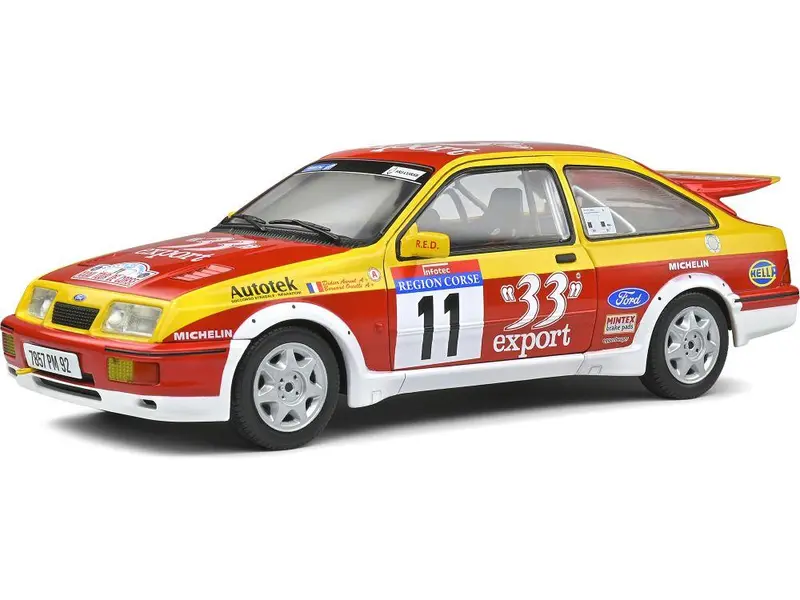 Ford Sierra Cosworth #11 Auriol/Occelli Tour De Corse 1987 1